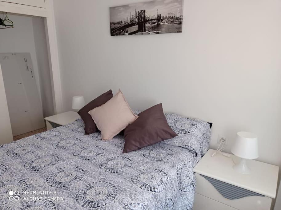 Malaga Beach, Pedregalejo Apt.4/6 2 Hab. Eksteriør bilde